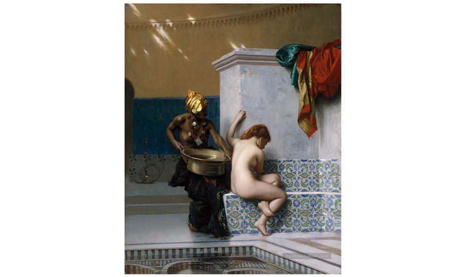 Jean Leon Gerome, Bain turc ou bain maure 1870 orientalimse